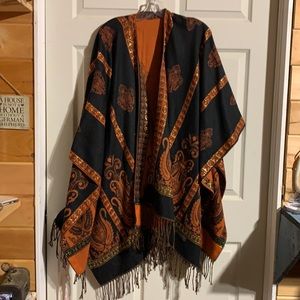 New reversible Pashmina cape/shawl